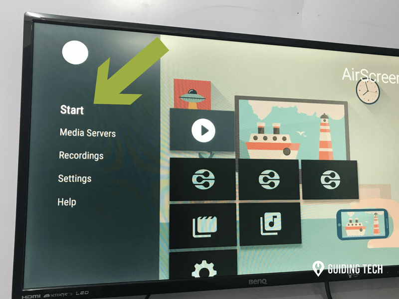 So übertragen Sie den Bildschirm des Mirror I-Telefons auf Android TV 6