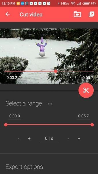 Video Cutter Apps zum Trimmen und Schneiden von Videos auf Android 4