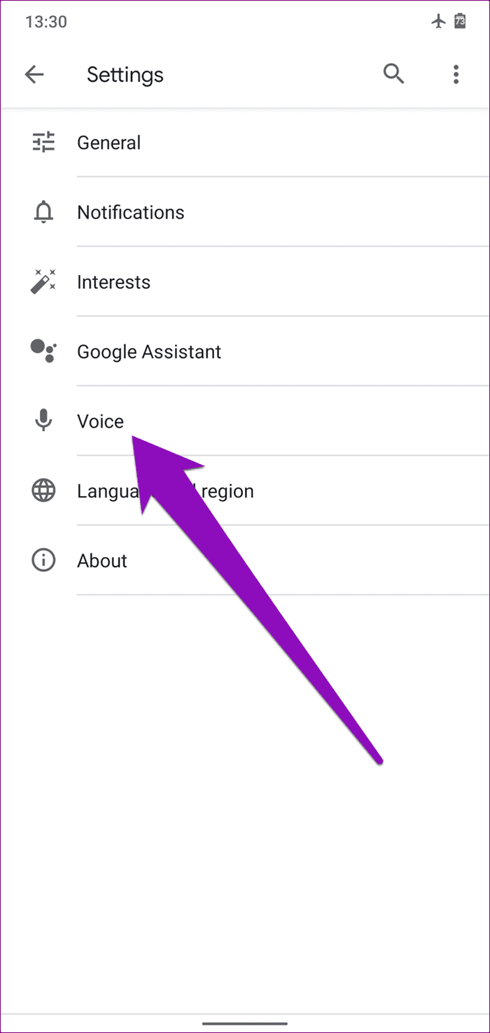 Korrigieren Sie den OK-Google-Befehl, der Android 04 nicht funktioniert