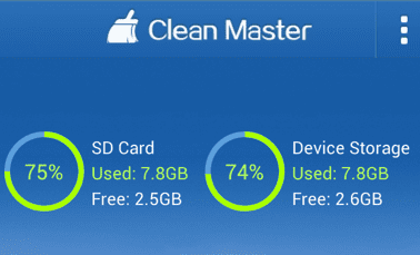 Top 3 Cleaner-Apps für Android-Telefone und -Tablets