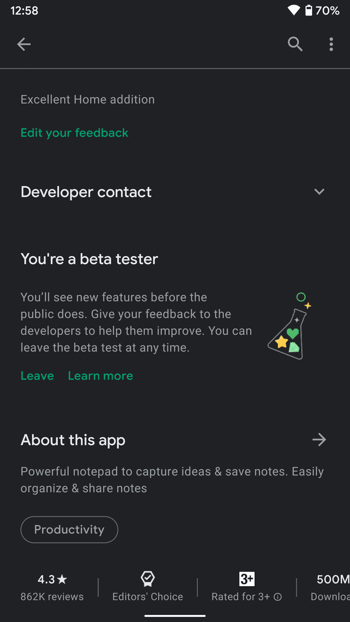 Verlassen Sie den Beta-Test