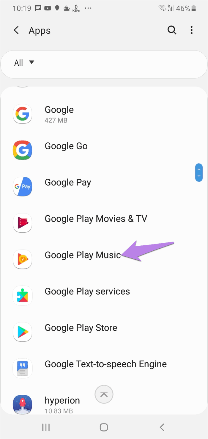 Google Play Music stürzt ständig ab 2