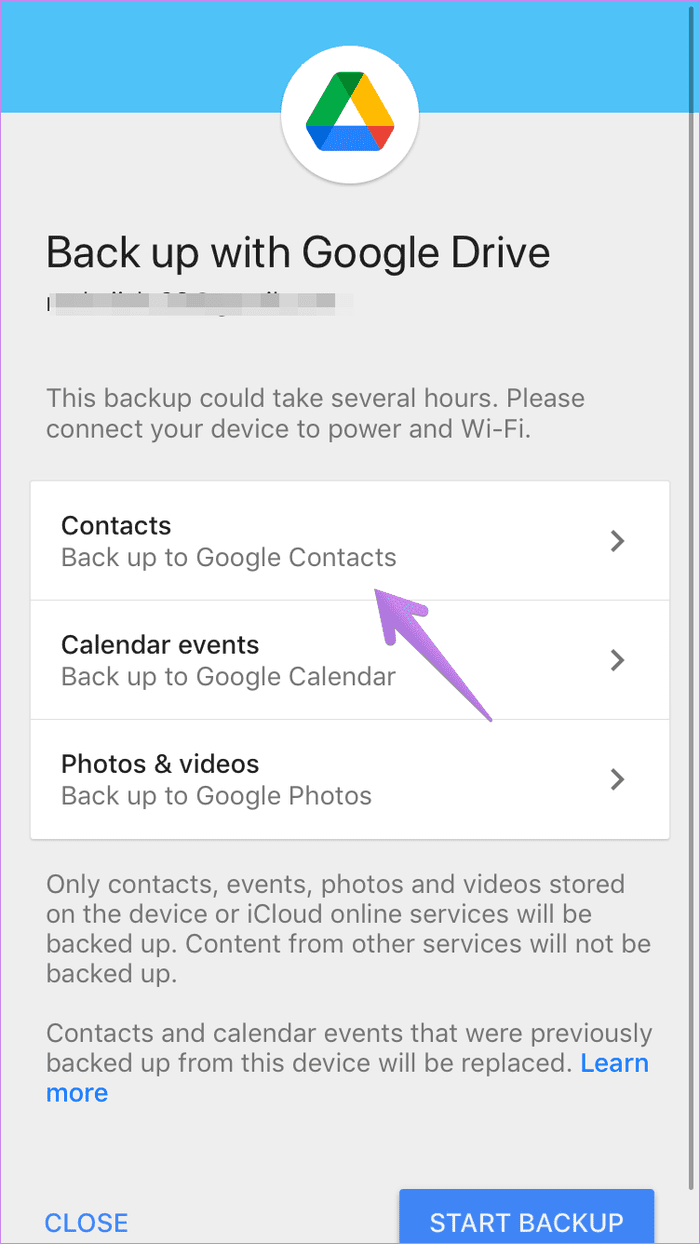 Übertragen Sie Kontakte vom iPhone auf Android 24