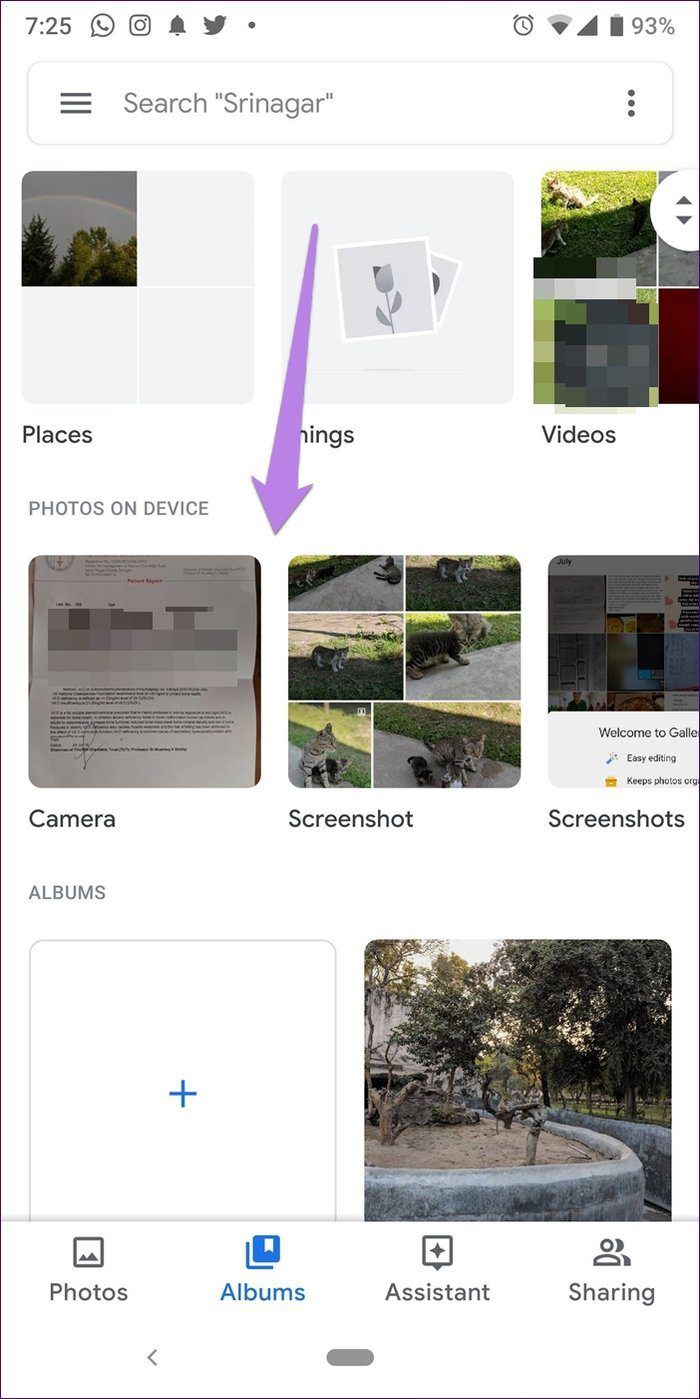 Google Fotos im Vergleich zu Gallery Go 3