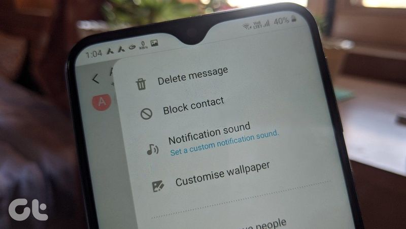 Wie man einen Textton für einen Kontakt auf Android festlegt