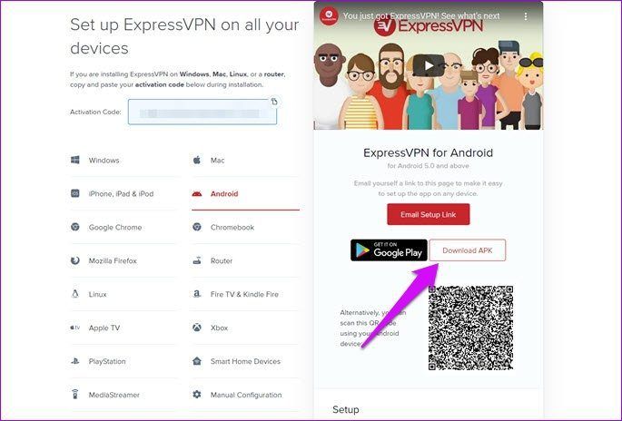 Die besten VPN-Apps für Android Smart TV Express VPN 56