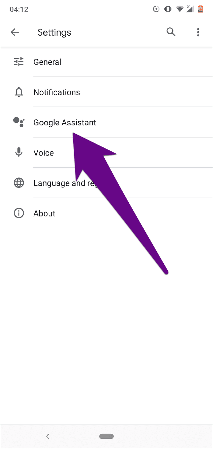 Löschen Sie den Google Assistant-Verlauf Android 04