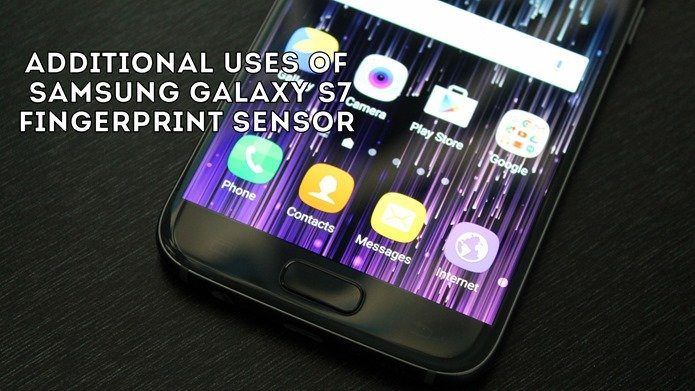 5 zusätzliche Anwendungen des Fingerabdrucksensors des Samsung Galaxy S7