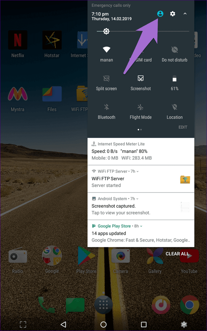 Mehrere Benutzerprofile Android 3