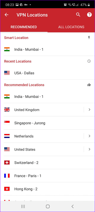 Top 5 schnelle und sichere VPN-Apps für Android 5