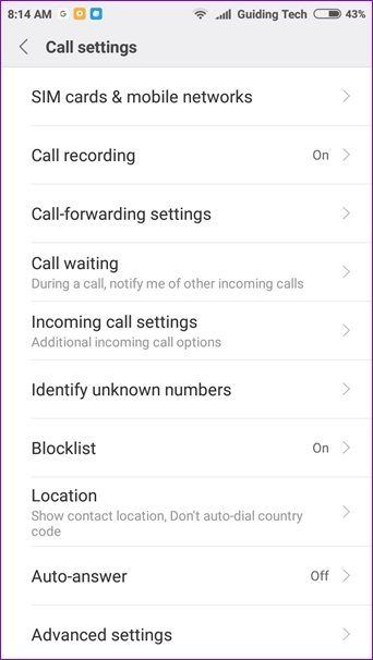 Xiaomi Redmi Anrufeinstellungen Tipps und Tricks 33