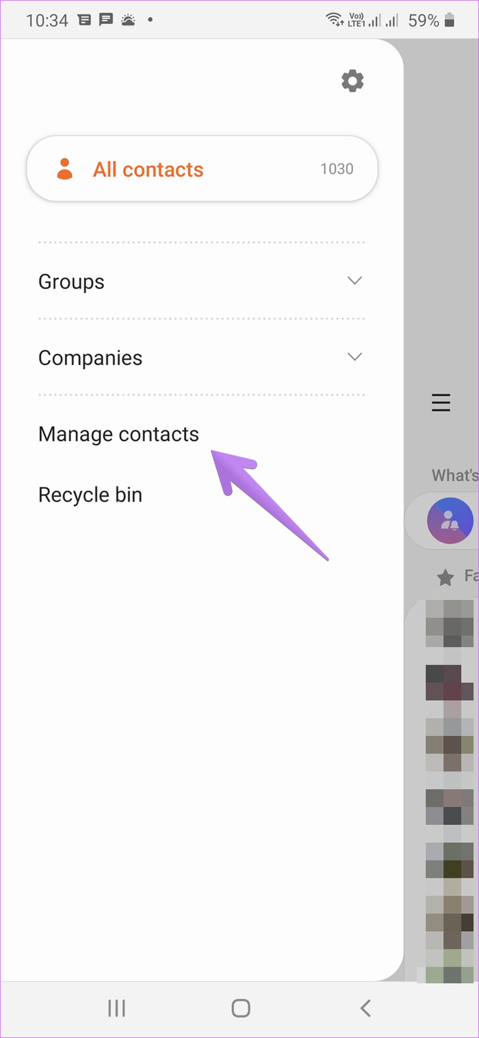 Verwenden Sie Google Kontakte anstelle von Samsung-Kontakten 2