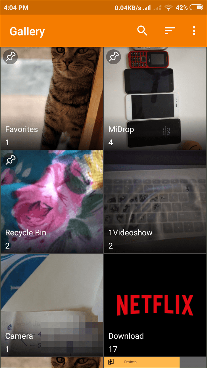 Google Fotos vs. Galerie Android 6A