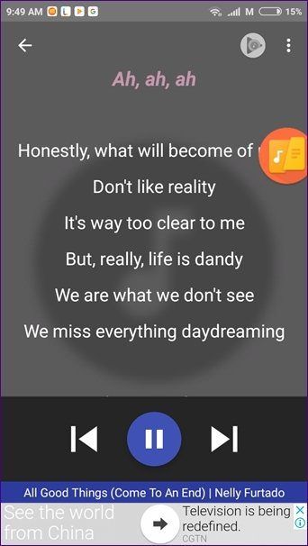 Beste Songtext-App für Android 1