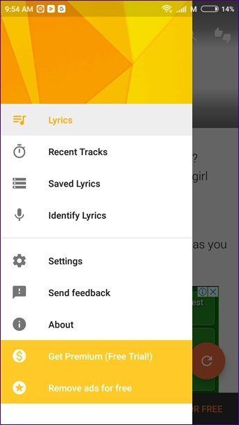 Beste Songtext-App Android 4