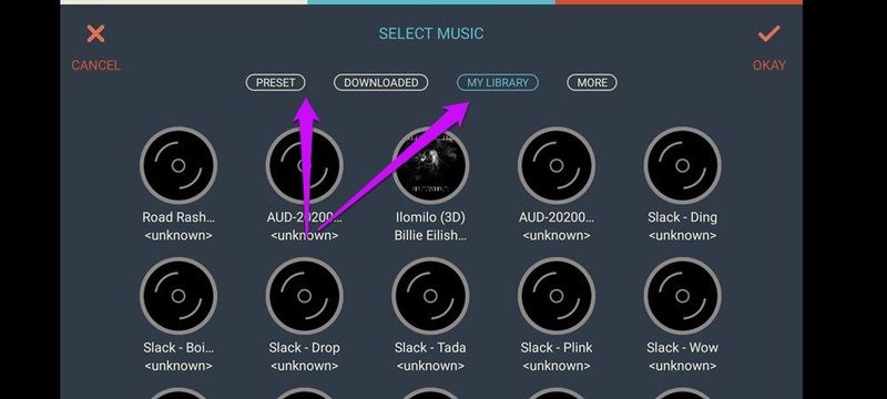 Die besten kostenlosen Apps zum Hinzufügen von Musik zu Instagram-Videos 3