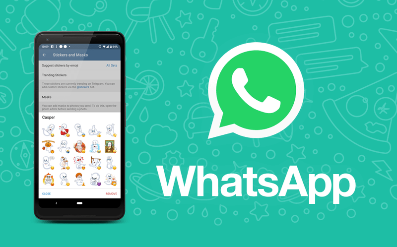 Wie man Telegrammaufkleber in WhatsApp für Android verwendet