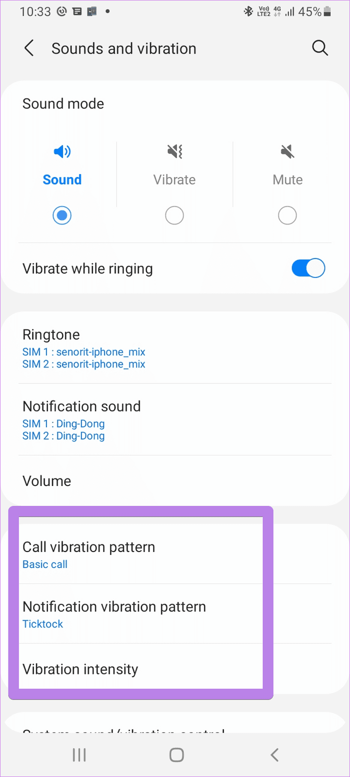 Vibration funktioniert nicht Samsung Handy 6