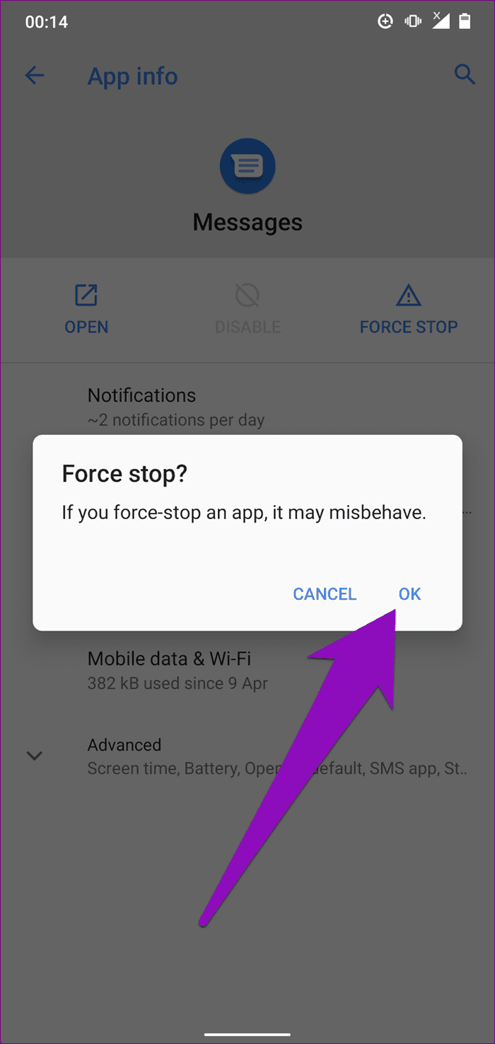 Fix Android sendet keine Bildnachrichten 06