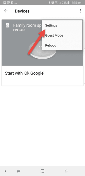 So aktivieren Sie Bluetooth auf Google Home Mini 6