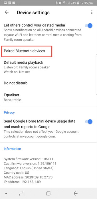 So aktivieren Sie Bluetooth auf Google Home Mini 7