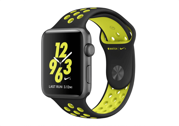 Apple Watch Face Nike Volt Gelb