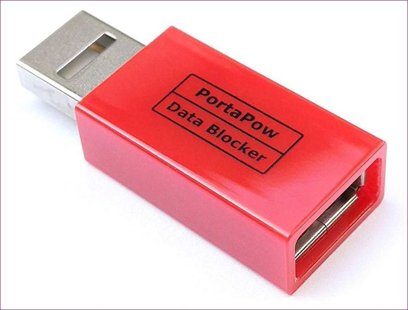 USB-Datenblocker benötigen Portapow