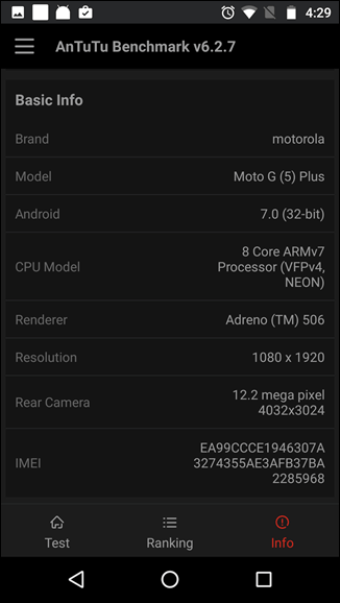 Moto G5 Plus gegen Galaxy J7 Max 1