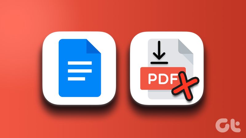 8 beste Fixes für Google Docs, die keine PDF-Datei herunterladen
