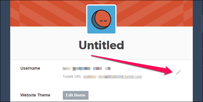 Tumblr-URL ändern 3