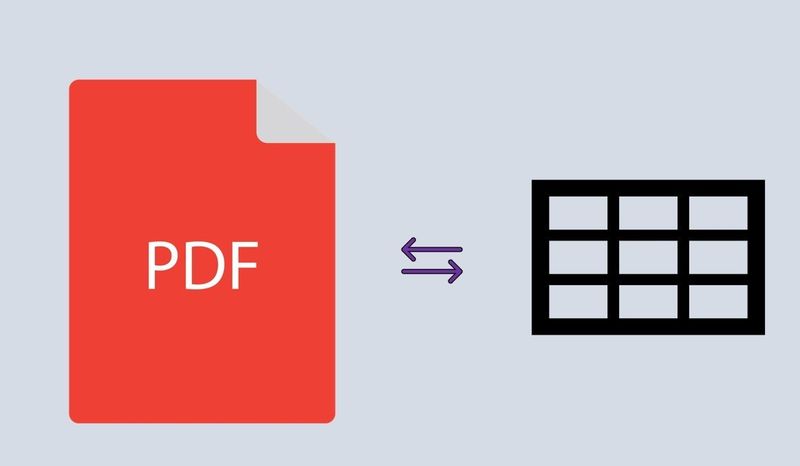 Extrahieren Sie Tabellen aus dem PDF-Funktionsbild