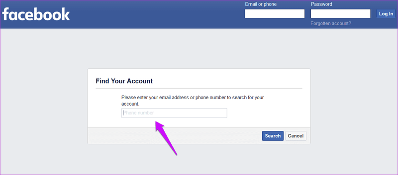 Fix: Anmeldung beim Facebook-Konto nicht möglich Problem 2