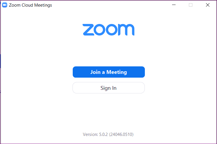 Zoom-Profilbild wird nicht angezeigt 2