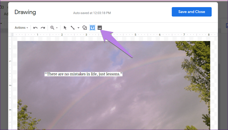 Ebenen in Google Docs 4
