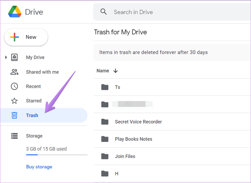 Was passiert, wenn Sie eine Datei von Google Drive 3 löschen?