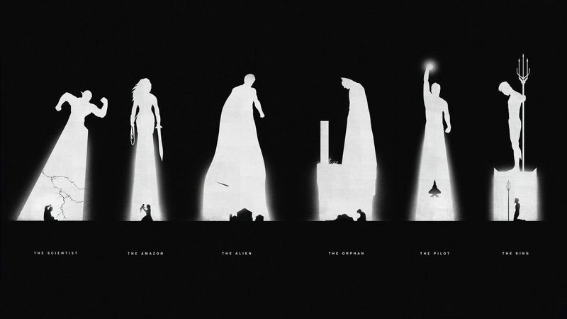 Justice League-Film-Hintergrundbild 4