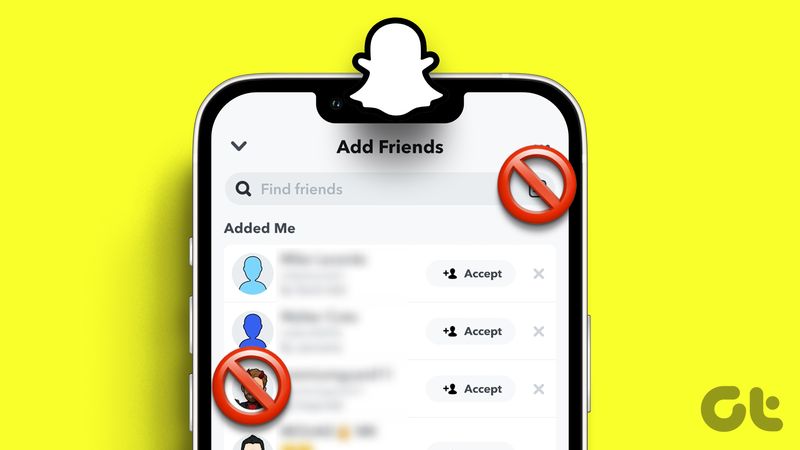 4 Wege, um zufällige Personen daran zu hindern, Sie auf Snapchat hinzuzufügen