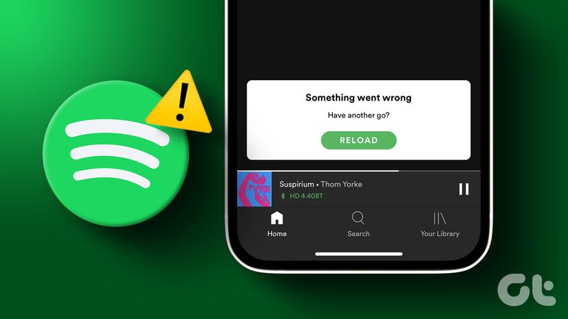 Top-Möglichkeiten zur Behebung eines Fehlers, bei dem etwas schief gelaufen ist, in Spotify für Android und iPhone
