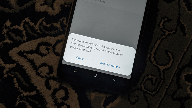 Was passiert, wenn Sie das Google-Konto von Phone Fi entfernen