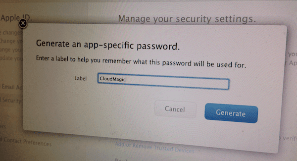 App-spezifisches Passwort