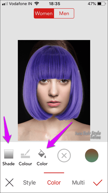 iOS-Apps zum Ändern der Haarfarbe 6