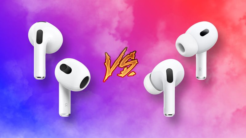Apple AirPods 3 vs. AirPods Pro 2: Verstehe die Unterschiede
