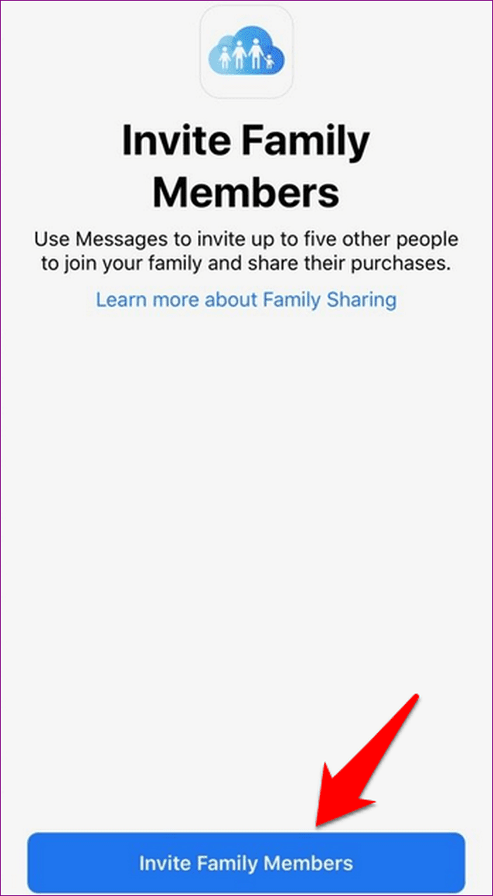 Limit Kids Call Text Face Time Iphone Einstellungen Family Sharing Familienmitglieder einladen