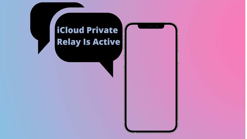 I Cloud Private Relay ist eine aktive Benachrichtigung auf dem iPhone