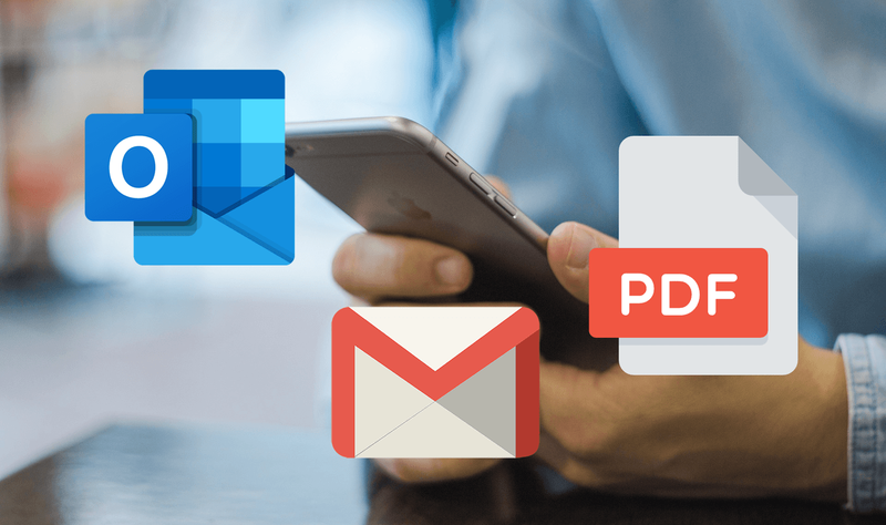 So drucken Sie E-Mails in PDF in Outlook und Gmail für iOS