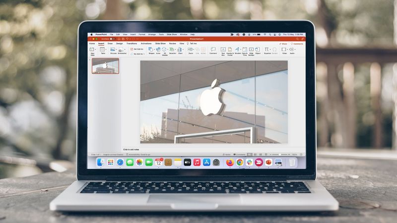 So machen Sie den Hintergrund in PowerPoint auf iPhone und Mac transparent