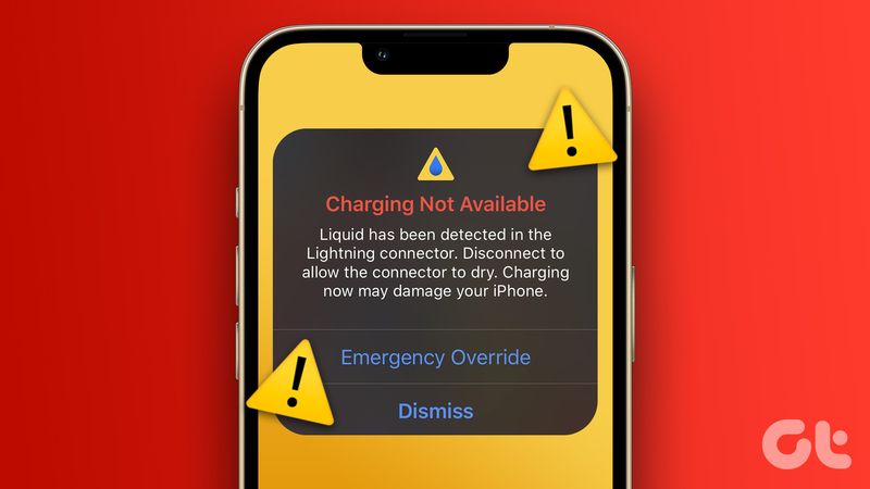 Beheben Sie den Flüssigkeitsfehler im Lightning Connector Ihres iPhones