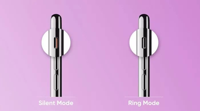 Silent- oder Ring-Modus auf dem iPhone