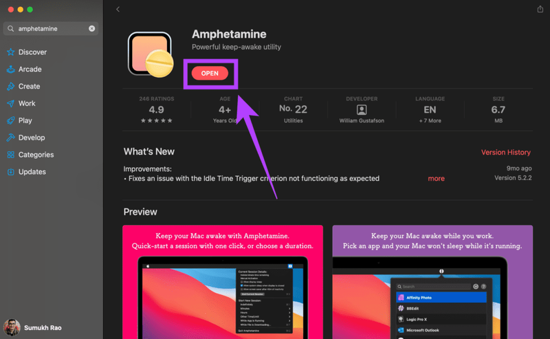 Ampehtamin im App Store