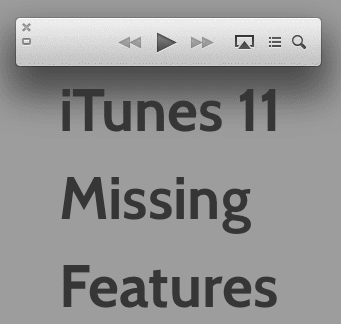 Holen Sie sich den alten iTunes Look zurück - iTunes 11